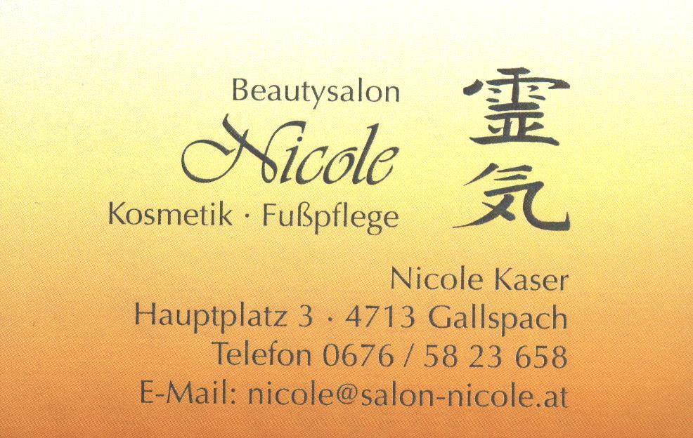 Beautysalon Nicole Logo neu