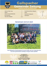 Titelblatt Gemeindezeitung September 2021